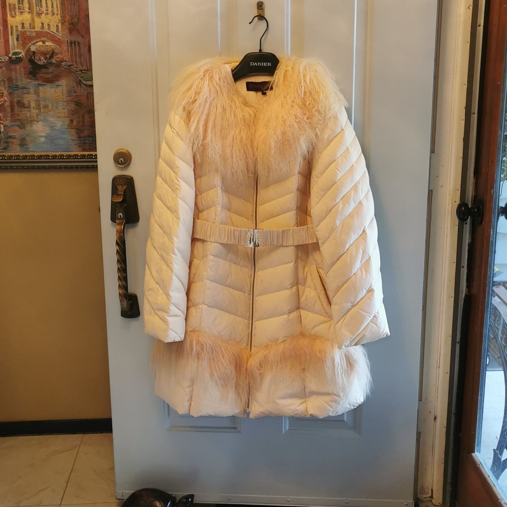 Simon chang puffer parka